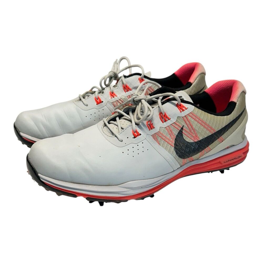 Nike Lunar Control 3 Golf Shoes Mens Size 9.5 Wide 704669-003 Waterproof